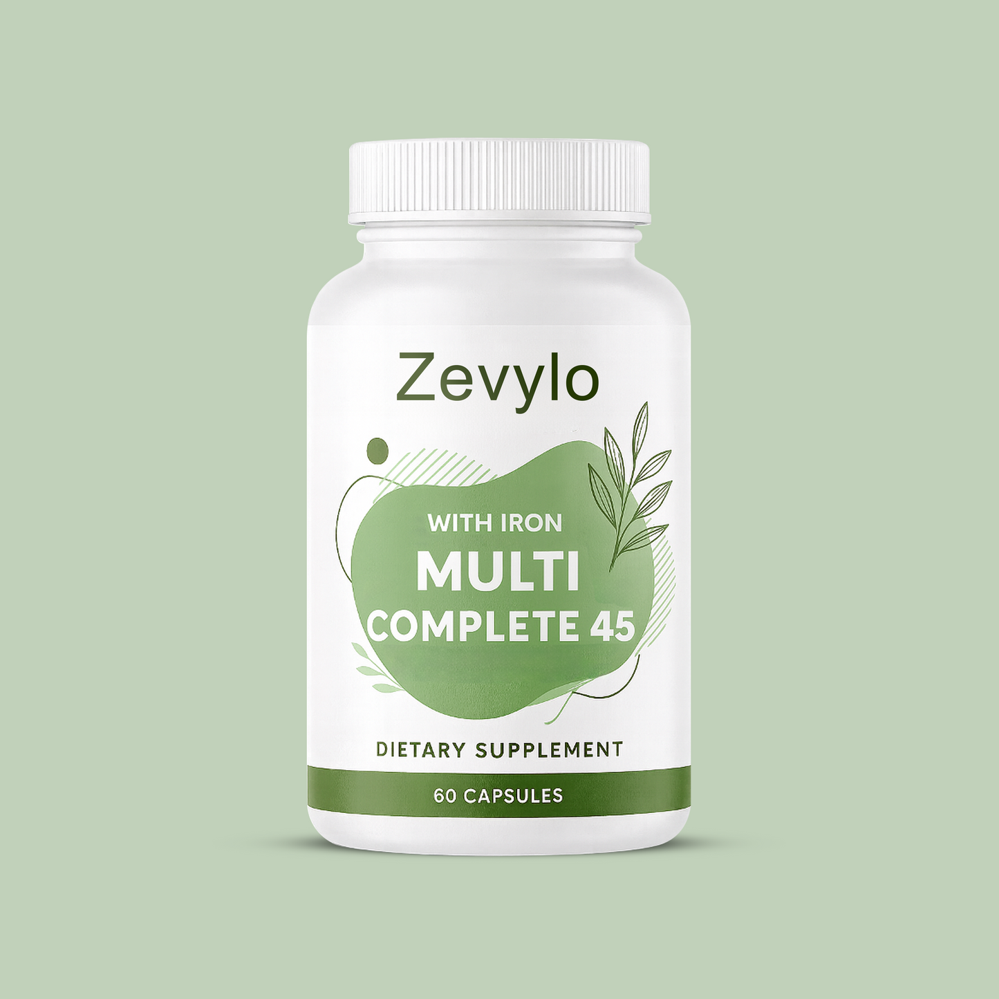 Zevylo® Multi-Complete 45 Bariatric Multivitamin with Iron Capsules