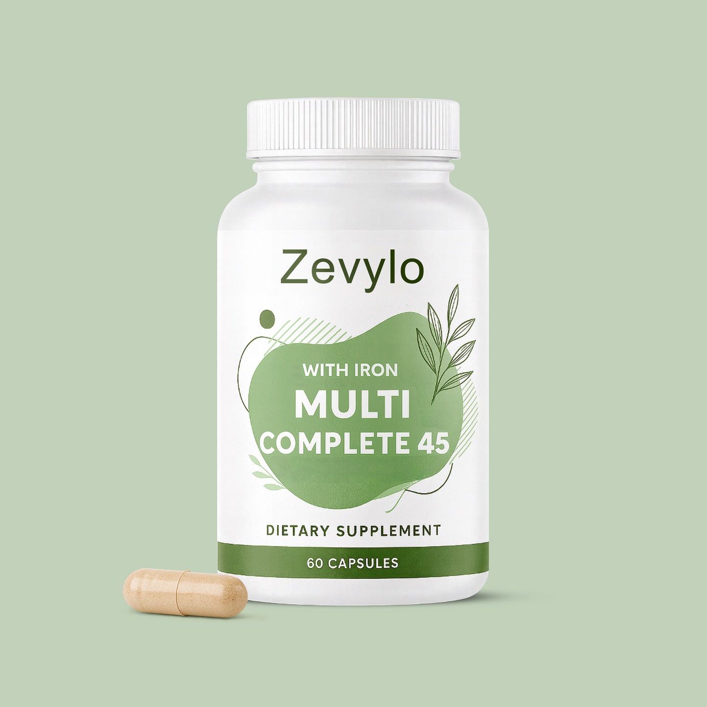 Zevylo® Multi-Complete 45 Bariatric Multivitamin with Iron Capsules