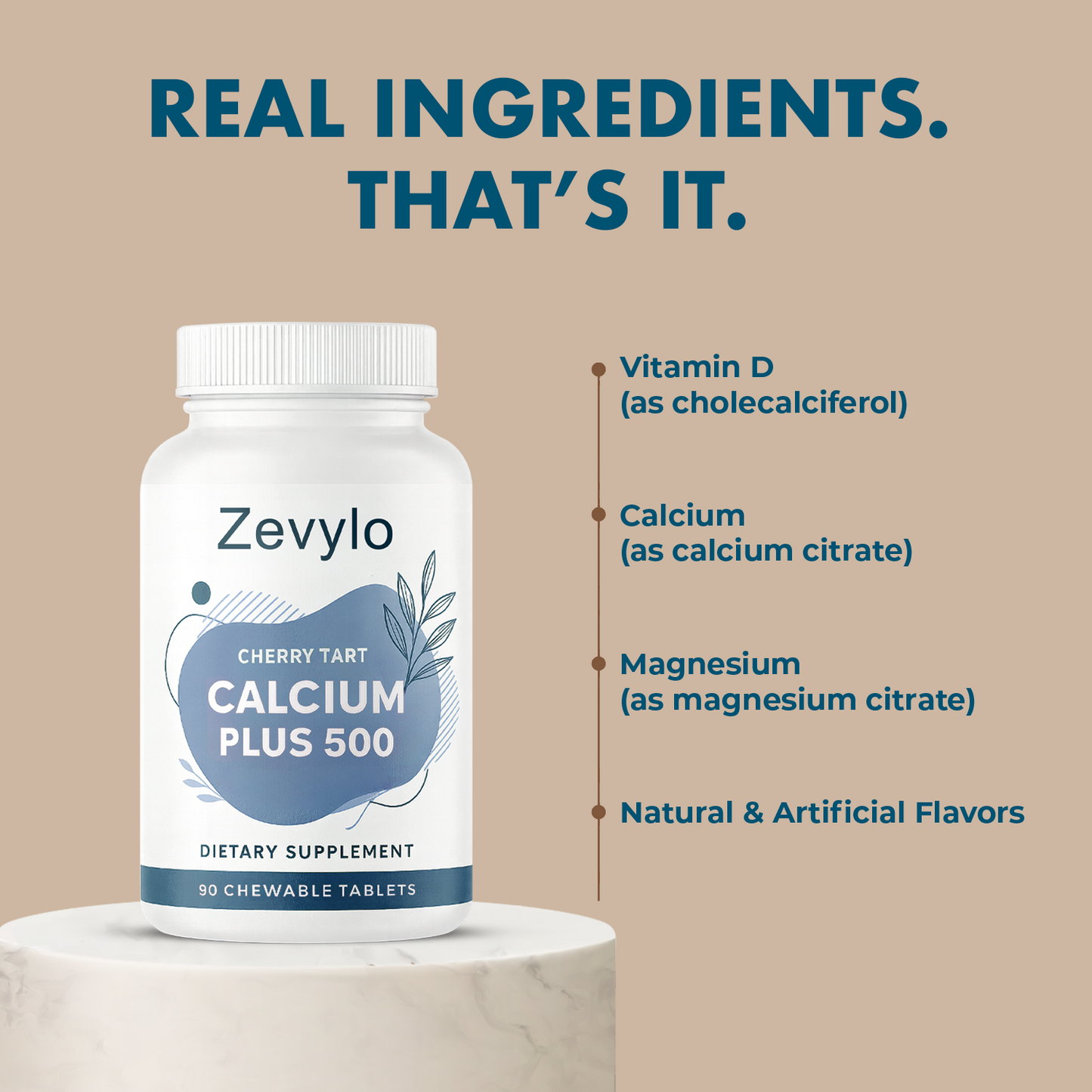 Zevylo® Calcium PLUS 500 Chewable